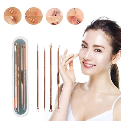 4pcs Acne Blackhead Remover Needles Set